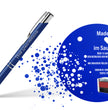 Aluminium Kugelschreiber mit Gravur - dein Wunschtext auf unserem Kugelschreiber 